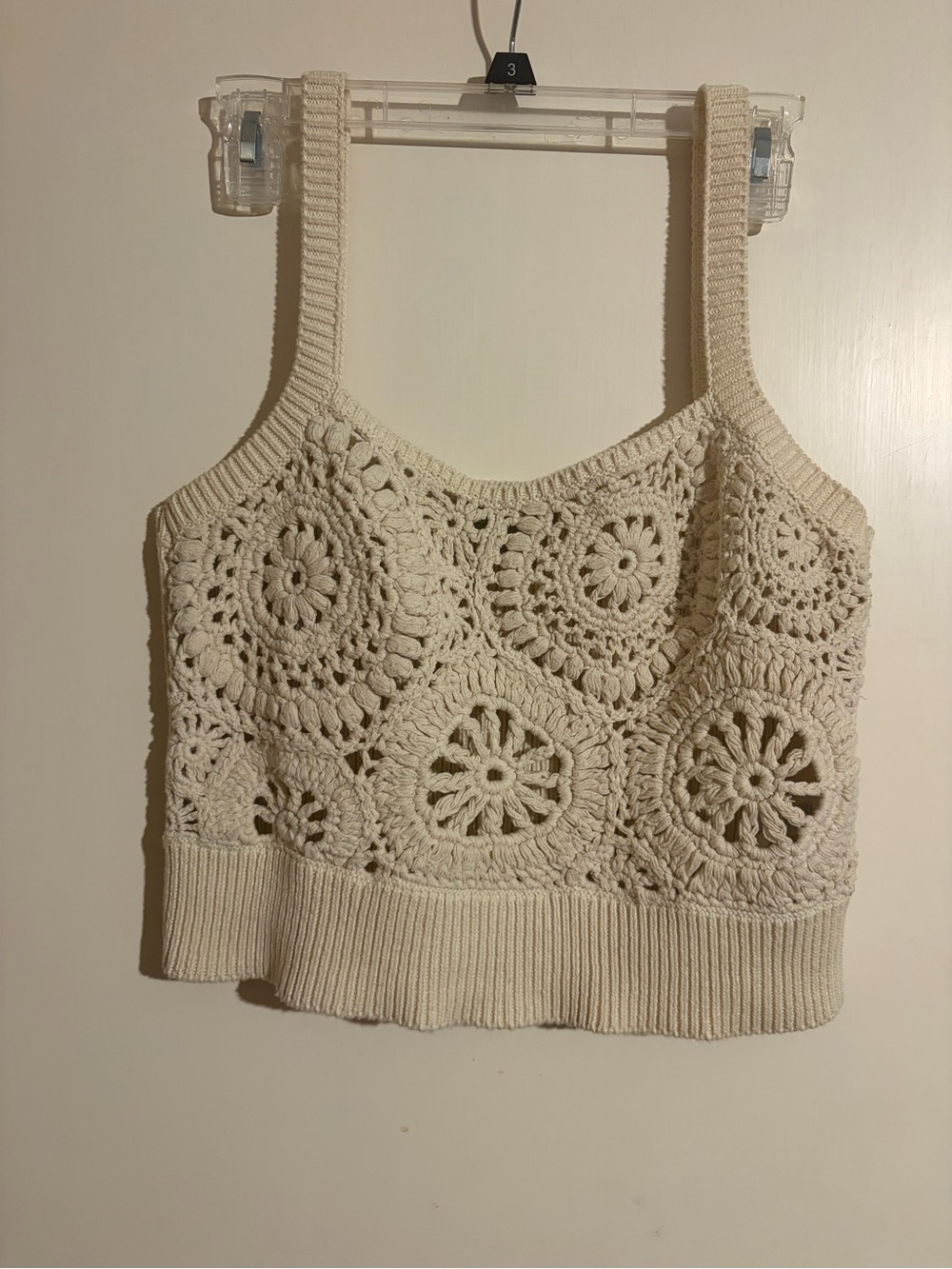 J. Crew Crochet Tank Top